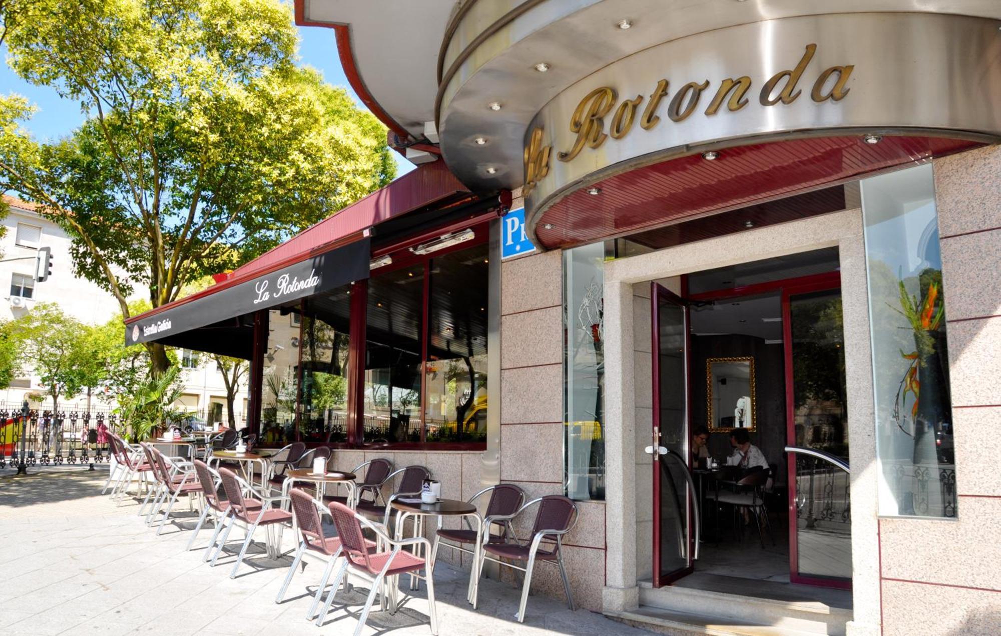 Hostal La Rotonda Ourense Eksteriør billede
